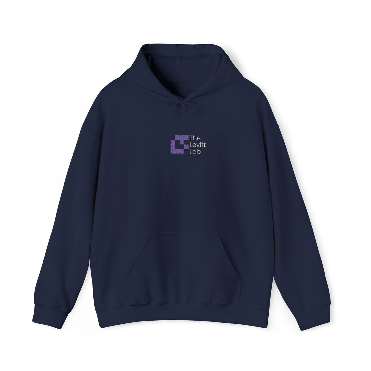 TLL Black Embroidered Hooded Sweatshirt