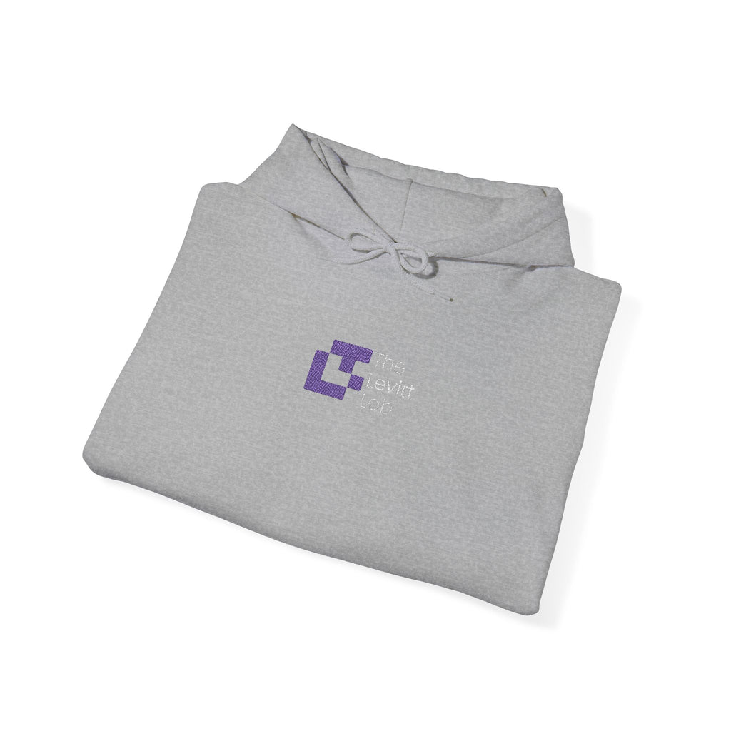 TLL Black Embroidered Hooded Sweatshirt